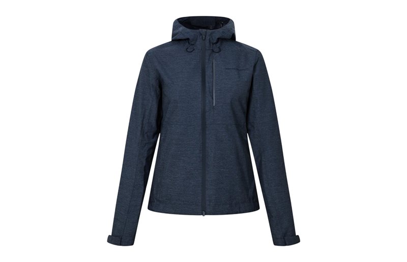 Sykkeljakke Endura Wms Hummvee Waterproof Hooded Jacket Midnight Navy