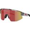 Transparent Dark Grey-Red