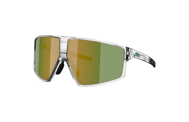Cykelbriller Bliz P002S Transparent White-Green