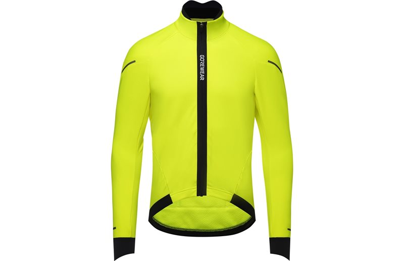 Pyöräilytakki GoreWear Spinshift Thermo Jacket Mens Neon Yellow