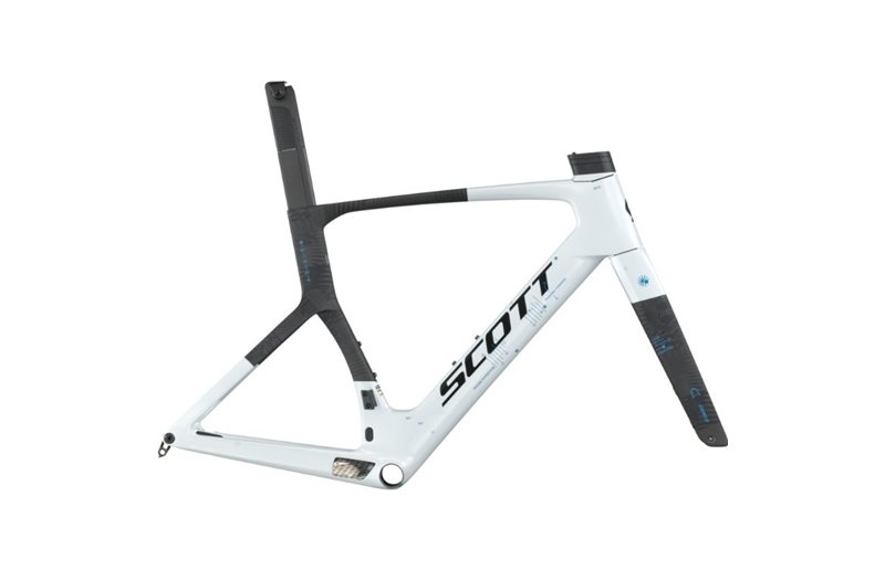 Ramkit Scott Frameset Foil RC Pro HMX Cumulus White/Carbon Black