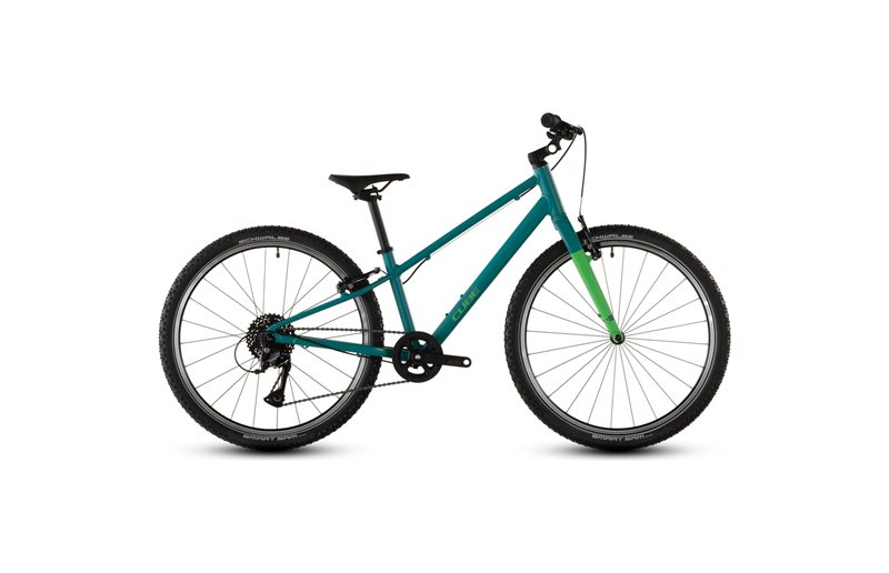 Lasten polkupyörä Cube Numove 240 Seagreen/Green 24"