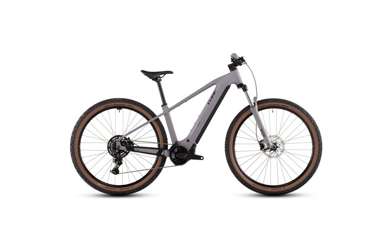Sähkömaastopyörä Cube Reaction Hybrid Performance 600 Plumgrey/Black
