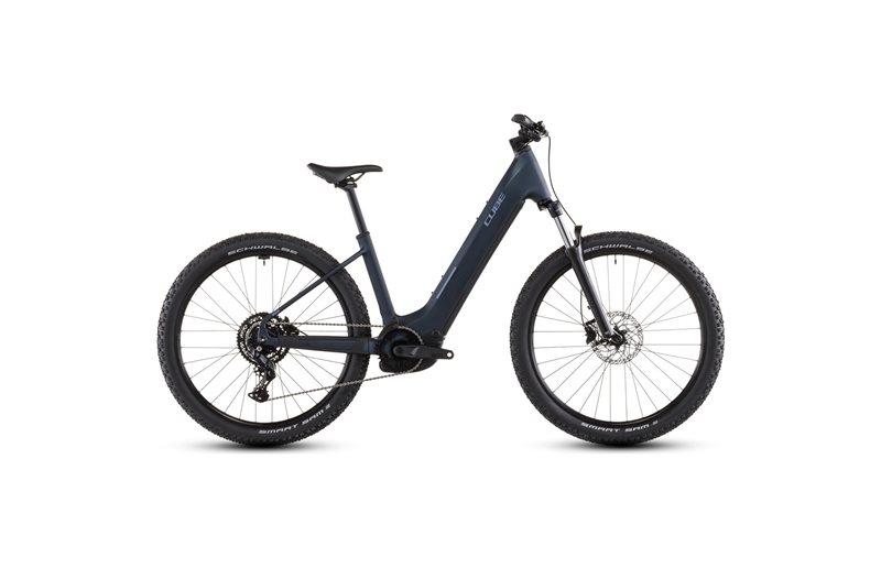 El MTB Cube Reaction Hybrid Performance 600 Low Indigoblue/Reflex
