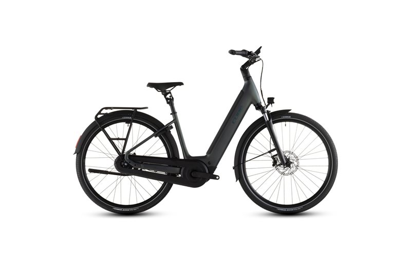 Sähköpyörä hybridi Cube Supreme RT Hybrid Comfort EXC 600 Low Sagebrushgreen/Prism
