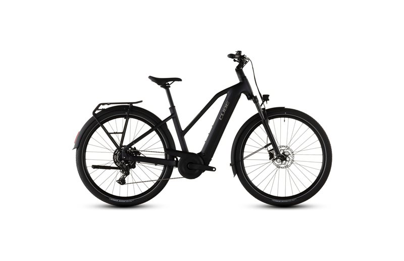 Sähköpyörä hybridi Cube Touring Hybrid ONE 600 Mid Coal/Chrome