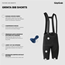 Pyöräilyhousut GripGrab Grinta Bib Shorts Black