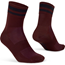 Gripgrab Sykkelstrømper Original Stripes Crew Dark Red