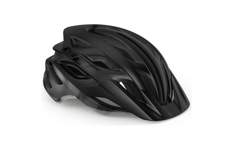 Met Cykelhjälm MTB Veleno Mips Black/Matt Glossy