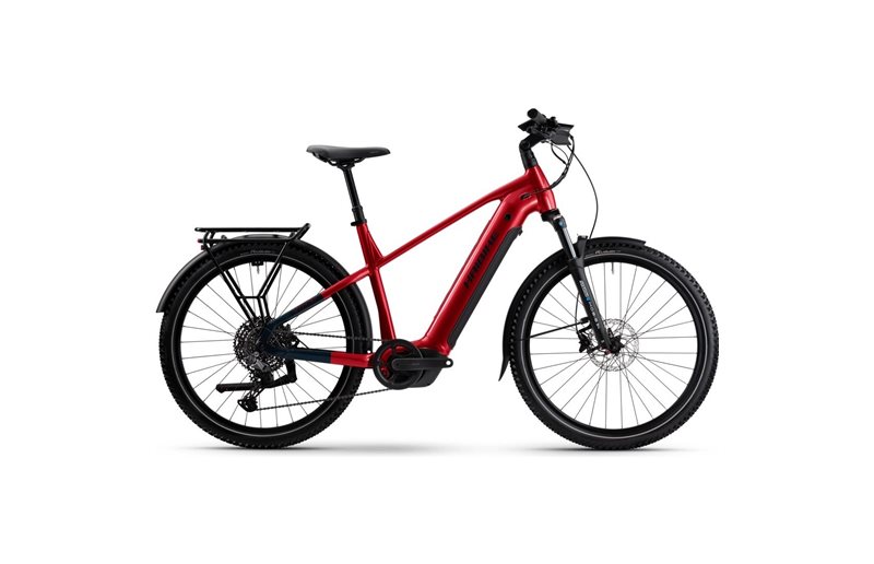 Sähköretkipyörä HAIBIKE Trekking 7 High Dynamite Red/Blue Glossy