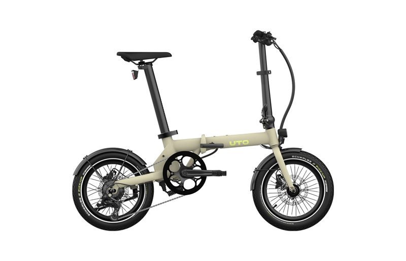 Hopfällbar Elcykel UTO Og16 Desert Sand 16"
