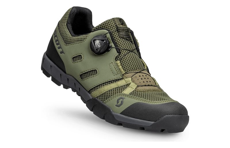 Cykelskor Scott Sport Crus-R Boa Fir Green/Black