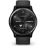 Kuntoilu-älykello Garmin vívomove Sport Ww, Black, Silicone