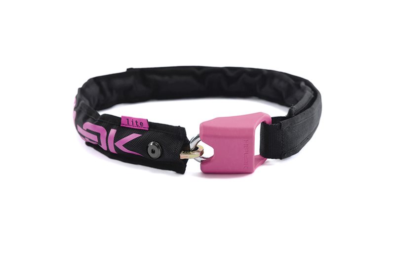 Kjedelås Hiplok Lite 75 cm x 6 mm Black/Pink