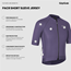 Cykeltröja GripGrab PACR Short Sleeve Jersey Purple