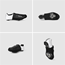 Kengänsuojat GripGrab PACR Windproof Road Toe Covers Black