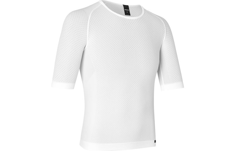 Aluskerrasto GripGrab PACR Summer Seamless Short Sleeve Base Layer White