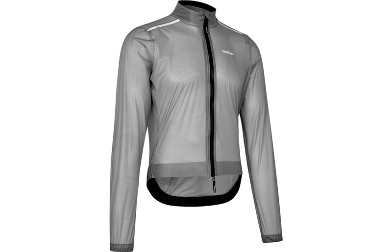 Pyöräilypaita GripGrab PACR Emergency Jacket Transparent