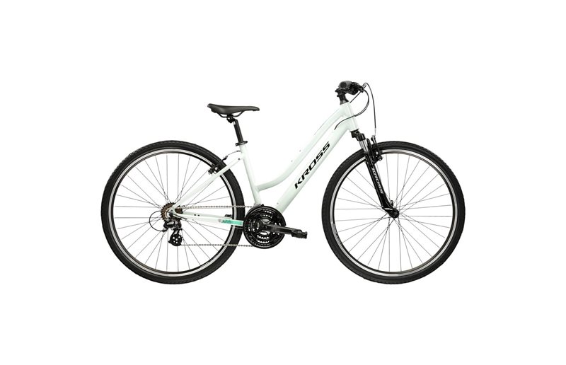 City-hybridipyörä Kross Evado 2.0 W Mint/Black