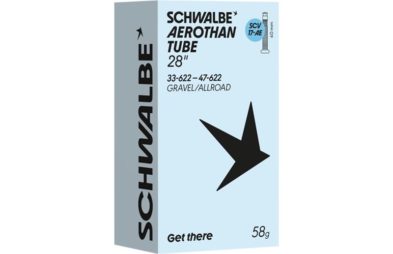 Sykkelslanger Schwalbe Aerothan SCV17-AE 33/47-622 Clik 40mm