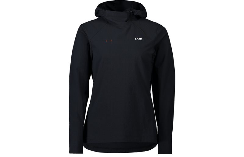 Fritidstrøje Poc W's Mantle Thermal Hoodie Uranium Black