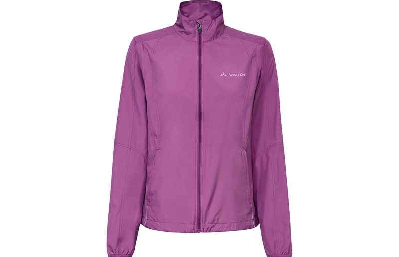 Pyöräilytakki Vaude Women's Dundee Classic ZO Jacket Magenta