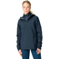 Cykeljacka Vaude Women's Yaras 3in1 Jacket II Dark Sea