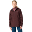 Cykeljacka Vaude Women's Yaras 3in1 Jacket II Dark Oak