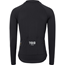 Pyöräilypaita Void Core LS Powerstretch Jersey Miesten Pitkähihainen Musta