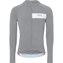 Pyöräilypaita Void Core LS Powerstretch Jersey Miesten Pitkähihainen Harmaa