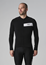 Pyöräilypaita Void Core LS Powerstretch Jersey Miesten Pitkähihainen Musta