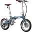 Hopfällbar Elcykel UTO Og16 Blue Satin 16"