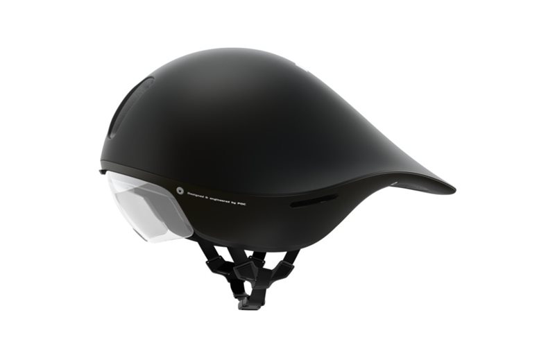 Cykelhjälm POC Cykelhjälm Racer Tempor Uranium Black Matt