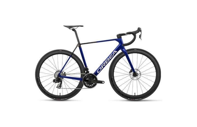 Maantiepyörä Orbea Orca M21eTeam Cobalt Blue/Carbon Raw