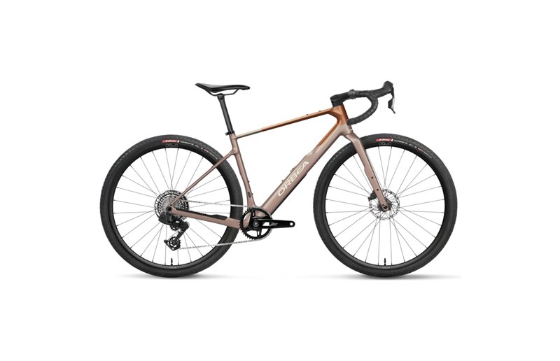 Gravel pyörä Orbea Terra M31eTeam 1X Nickel/Met Cinnamon