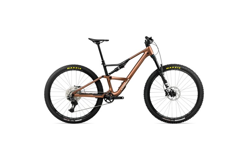Täysjousto maastopyörä Orbea Occam SL H10 Metallic Cinnamon/Black