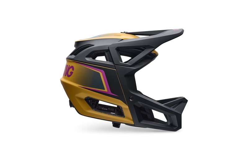 Sykkelhjelm FOX Proframe RS Heatstack Dark Yellow