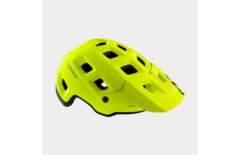Met Cykelhjälm MTB Terranova Lime Green/Matt