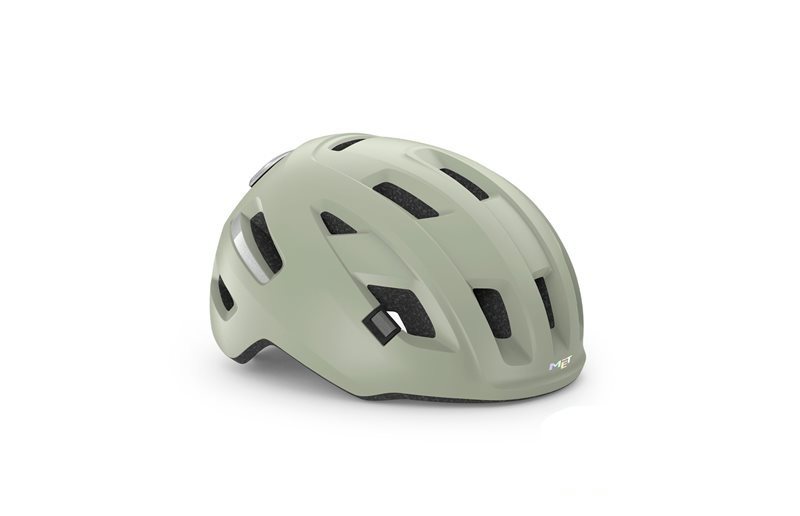 MET Cykelhjälm E-Mob Mips Moss Gray/Matt