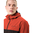 Cykeljacka Vaude Men's Moab Rain Jacket Glowing Red/Black