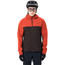 Cykeljacka Vaude Men's Moab Rain Jacket Glowing Red/Black