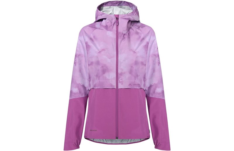 Cykeljacka Vaude Women's Loamer Rain Jacket Raspberry