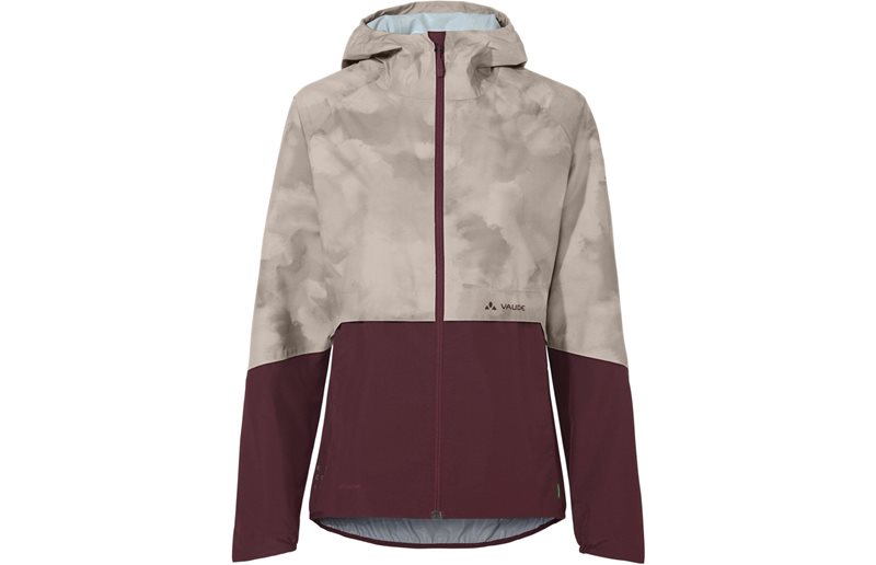 Cykeljacka Vaude Women's Loamer Rain Jacket Linen