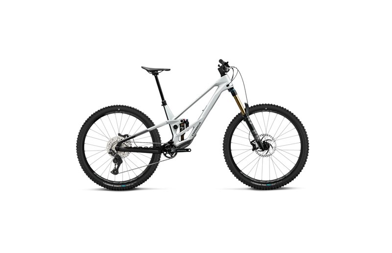 Täysjousto maastopyörä Orbea Rallon E10 442 White Chich/Diamond Black
