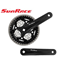 Sunrace Kranksett M600 170 mm 42/32/22T 7/8 Gir Svart
