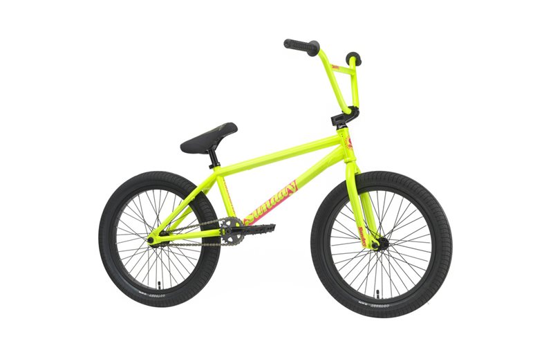 BMX-pyörä Sunday Forecaster Ross Gloss Fluorecent Yellow