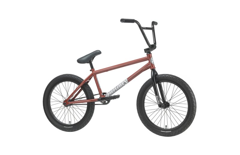 BMX-pyörä Sunday Silvawave Gloss Dark Brick Red