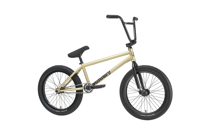 BMX-pyörä Sunday Wavelength Matte Gold Metallic