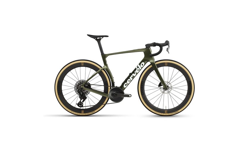 Gravel pyörä Cervelo Aspero-5 Force AXS 1 Digital Moss