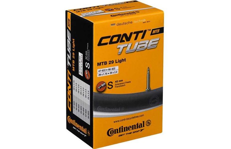 Sykkelslange Continental MTB Light 29" Presta 42mm 47/60-622
